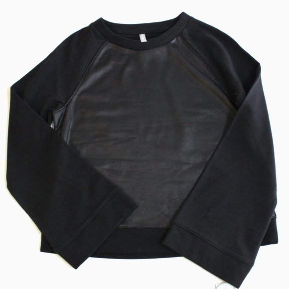 MTA Sport Black Pullover Sweatshirt Size S - Picture 1 of 5